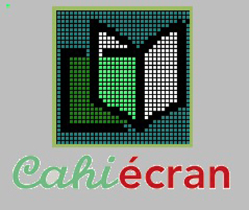 Logo du logiciel "Cahiécran V4.01"