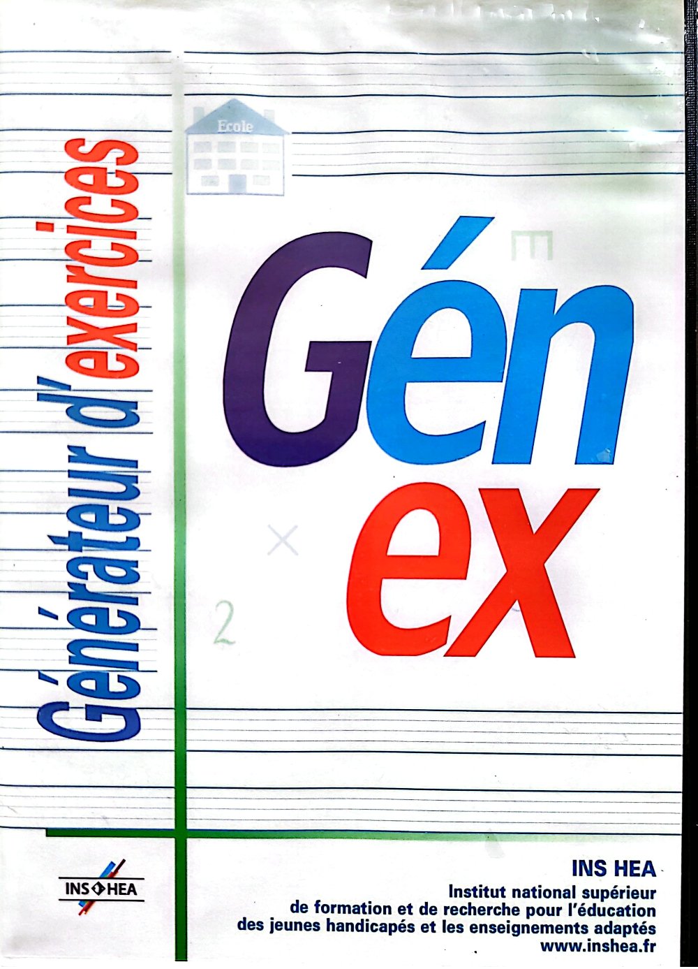 Couverture du logiciel Génex